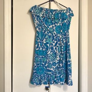 Strapless Lilly Pulitzer dress size L
